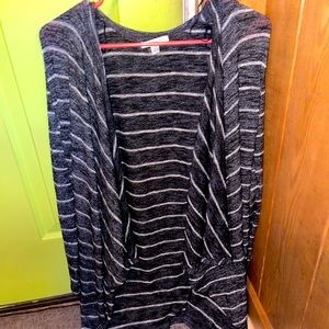 American Eagle striped Cartigan